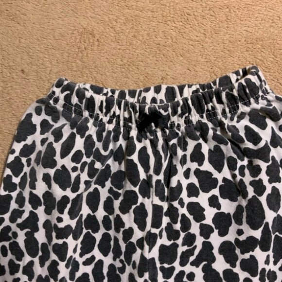 Vintage 90s‎ Hartstrings Girls Sz 7 Black White Dalmatian Leggings (G) - Picture 3 of 6